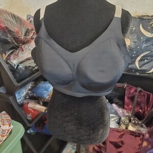 Elegant Black Full-Coverage Bra